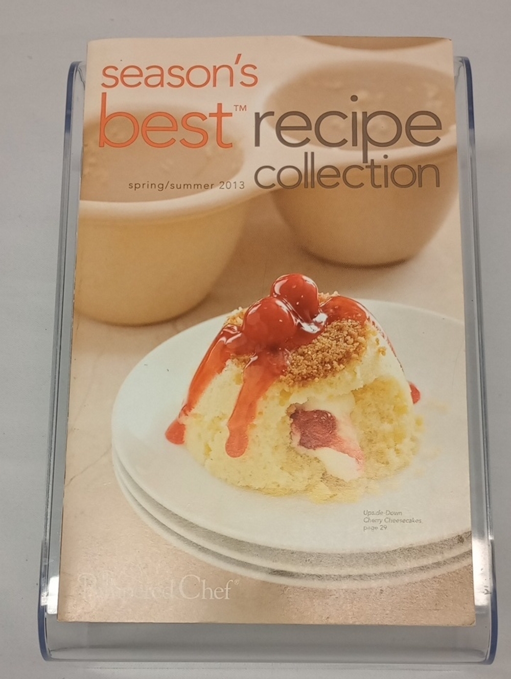 Pampered Chef Season's Best Recipe Collection Booklet Spring Summer 2013